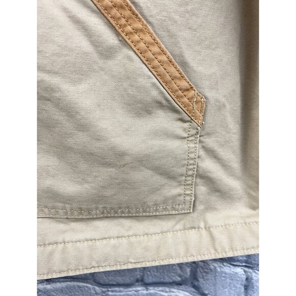 Wrangler Men's XXL  Mixed Canvas Chore Jacket in Chipmunk Beige - Picture 6 of 13